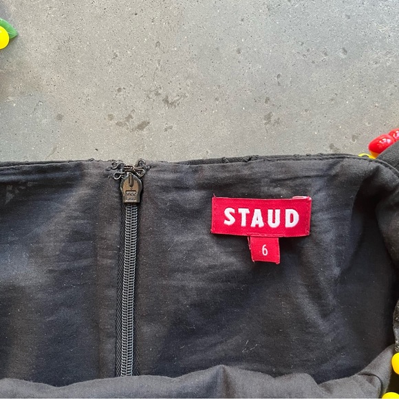 STAUD Cocomaya Dress Size 6 - Picture 12 of 14